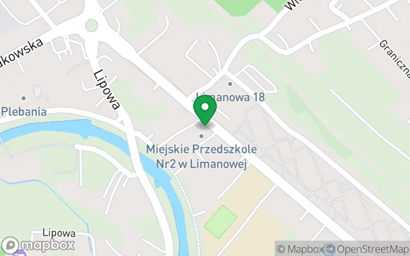 Lokalizacja: Miejskie Przedszkole nr 2 w Limanowej