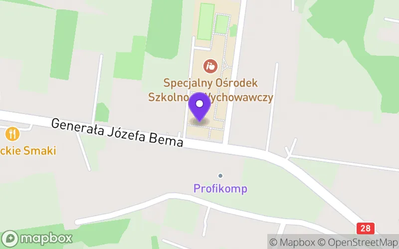 Lokalizacja: Branżowa Szkoła I Stopnia nr 7 w Krośnie