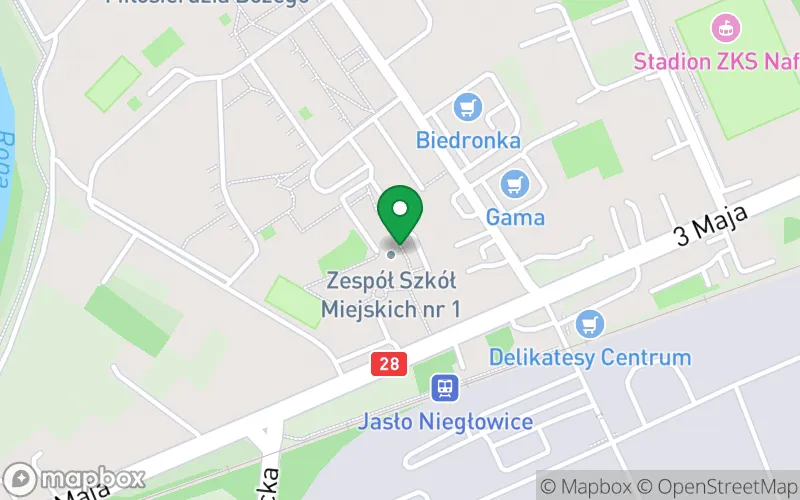 Lokalizacja: Przedszkole Miejskie nr 12 w Jaśle