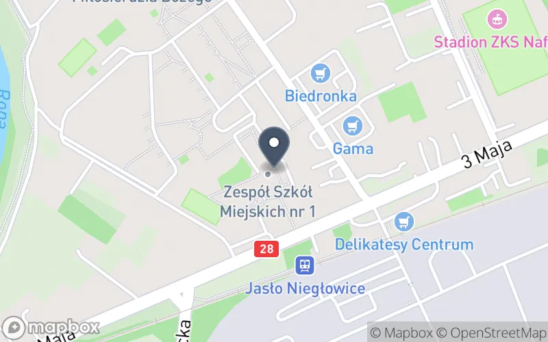 Lokalizacja: Zespół Szkół Miejskich nr 1 w Jaśle