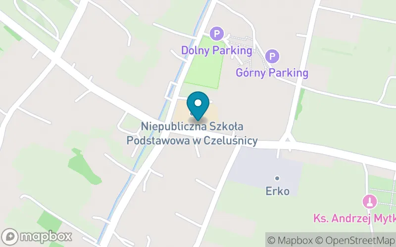 Lokalizacja: Niepubliczna Szkoła Podstawowa w Czeluśnicy