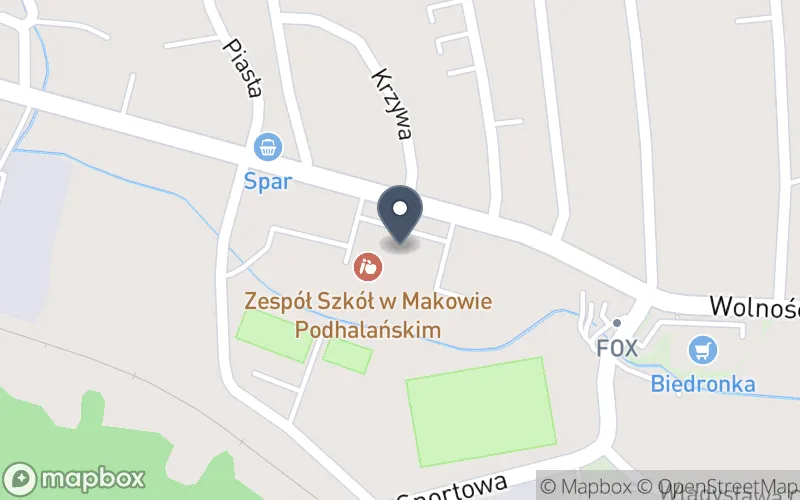 Lokalizacja: Zespół Szkół w Makowie Podhalańskim