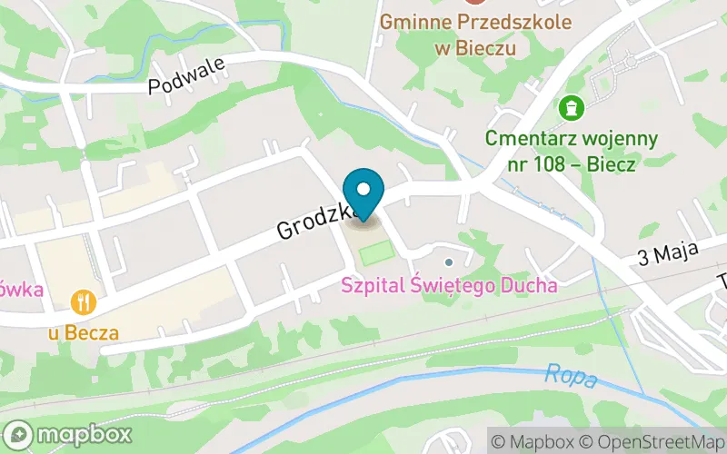 Lokalizacja: Szkoła Podstawowa nr 1 im. Bpa Marcina Kromera w Bieczu