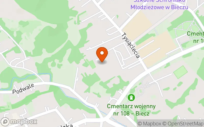 Lokalizacja: Publiczny Żłobek "BIECKA AKADEMIA MALUCHA" w Bieczu