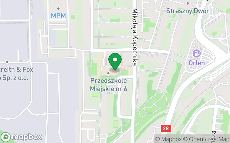 Lokalizacja: Przedszkole Miejskie nr 6 im. Pluszowego Misia w Jaśle