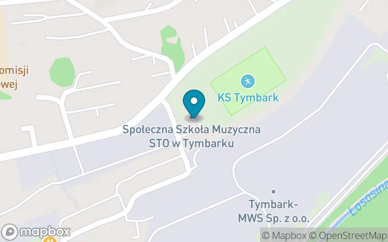 Lokalizacja: Społeczna Publiczna Szkoła Muzyczna I Stopnia w Tymbarku