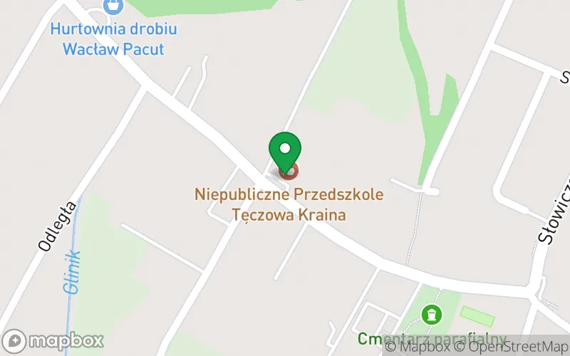 Lokalizacja: Niepubliczne Przedszkole Językowo - Artystyczne z Elementami Terapii "Tęczowa Kraina"