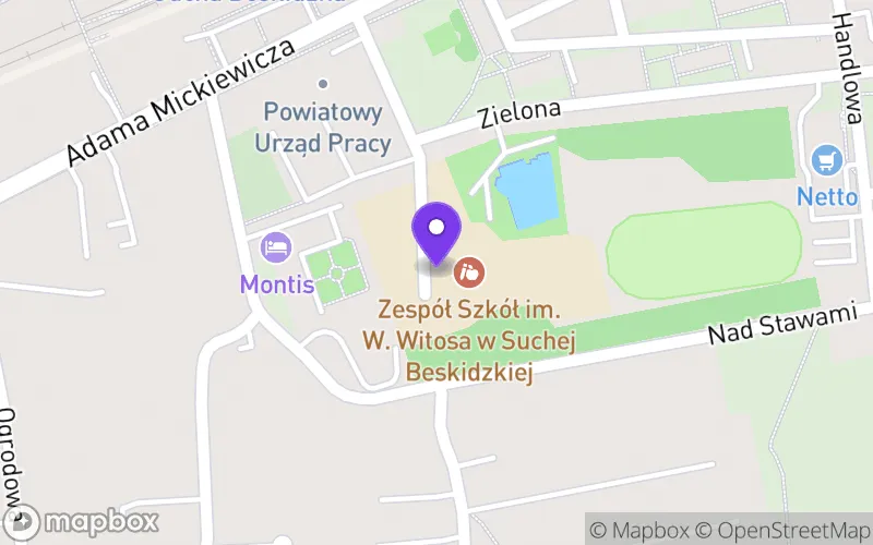 Lokalizacja: Branżowa Szkoła II Stopnia nr 2 w Zespole Szkół im. W. Witosa w Suchej Beskidzkiej