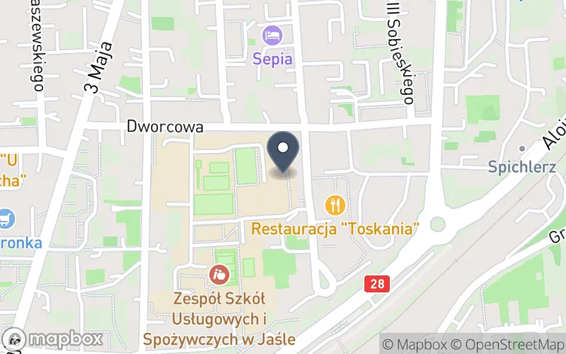 Lokalizacja: Zespół Szkół Technicznych im. Bohaterów Września w Jaśle