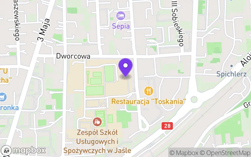 Lokalizacja: Technikum nr 1 w Jaśle
