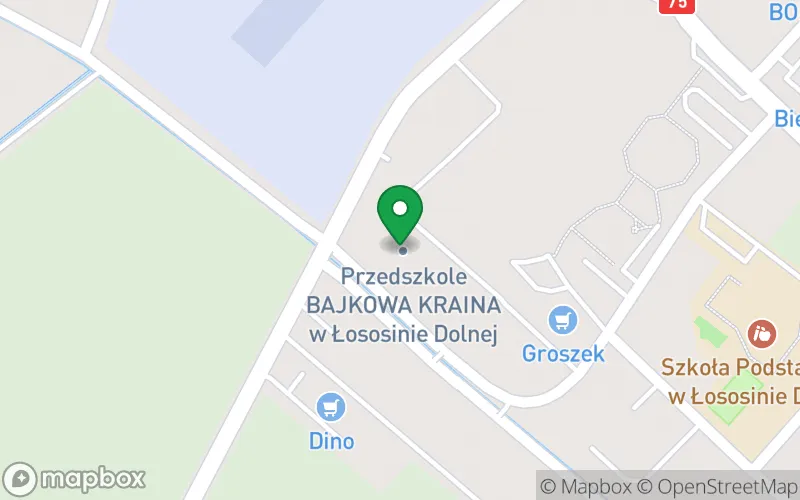 Lokalizacja: Niepubliczne Przedszkole " Bajkowa Kraina "