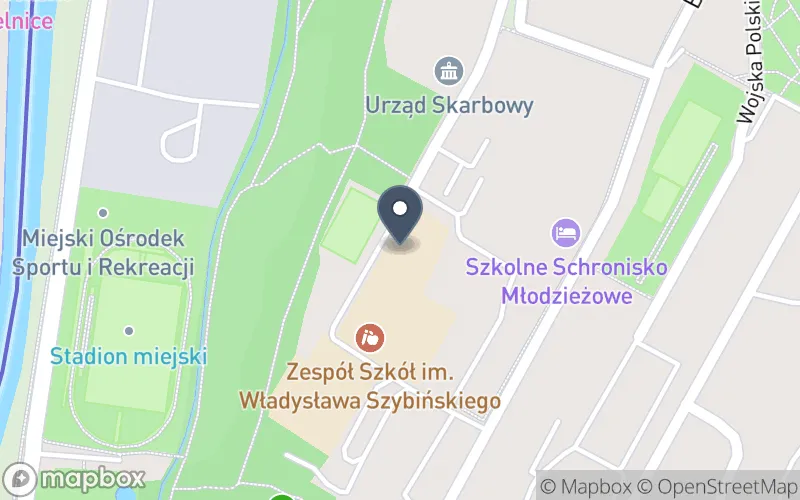 Lokalizacja: Zespół Szkół im. Władysława Szybińskiego w Cieszynie