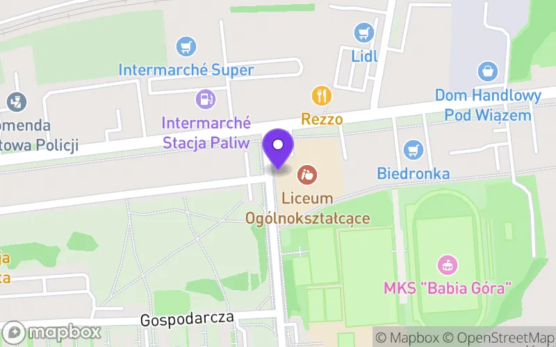 Lokalizacja: Liceum Ogólnokształcące nr I Im.marii Skłodowskiej-Curie w Suchej Beskidzkiej