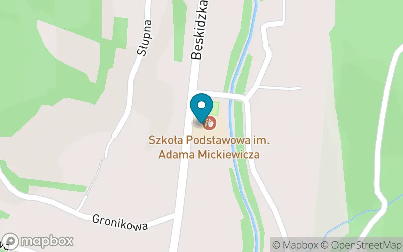 Lokalizacja: Szkoła Podstawowa im. Adama Mickiewicza w Kocierzu Moszczanickim