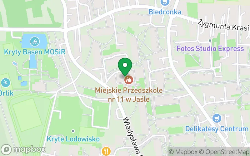 Lokalizacja: Przedszkole Miejskie nr 11 w Jaśle