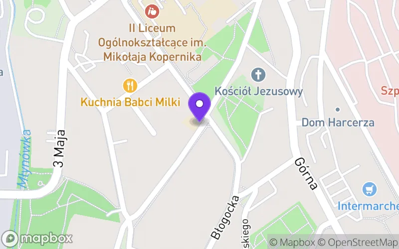 Lokalizacja: Liceum Ogólnokształcące Towarzystwa Ewangelickiego