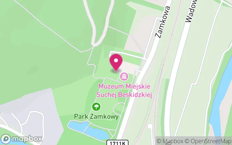 Lokalizacja: Wyższa Szkoła Turystyki i Ekologii w Suchej Beskidzkiej
