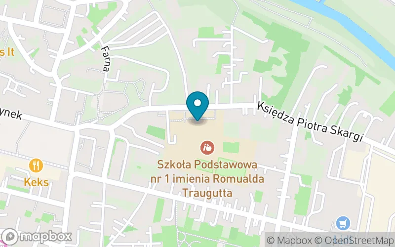 Lokalizacja: Szkoła Podstawowa nr 1 w Jaśle