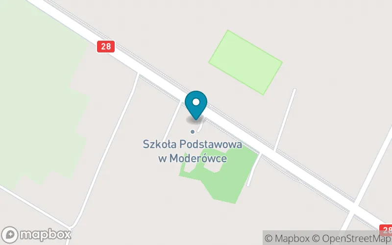 Lokalizacja: Szkoła Podstawowa w Moderówce