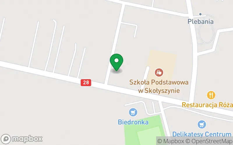 Lokalizacja: Publiczne Przedszkole w Skołyszynie