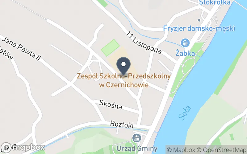 Lokalizacja: Zespół Szkolno - Przedszkolny w Czernichowie