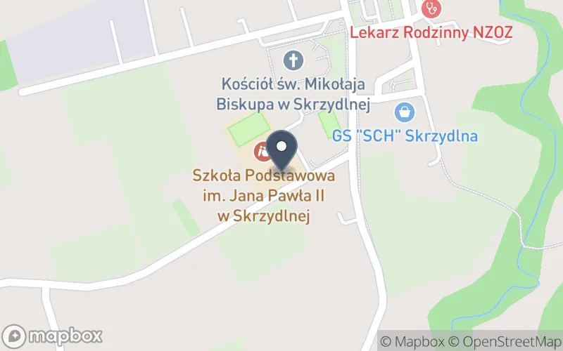 Lokalizacja: Zespół Placówek Oświatowych w Skrzydlnej