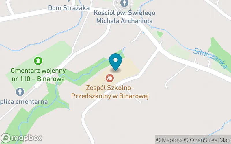 Lokalizacja: Szkoła Podstawowa im. Króla Kazimierza Wielkiego w Binarowej