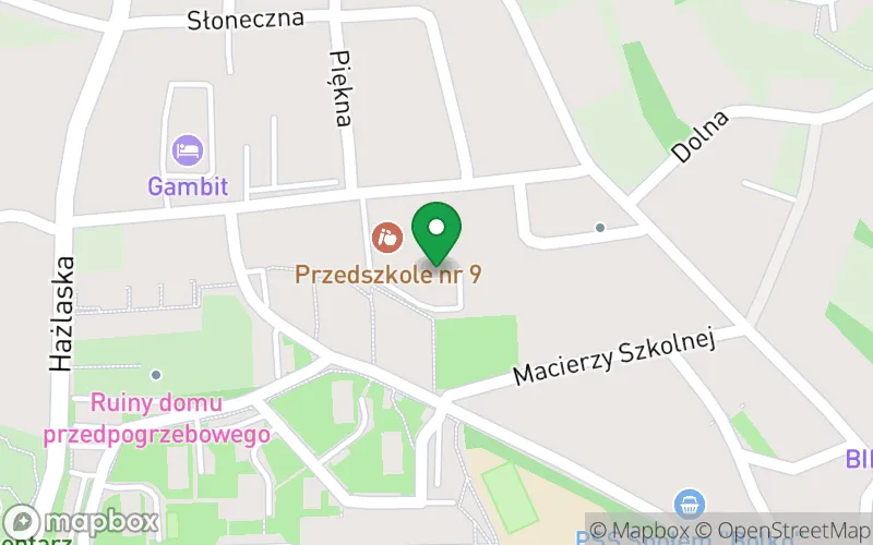 Lokalizacja: Przedszkole nr 9