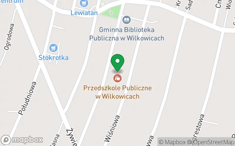 Lokalizacja: Przedszkole Publiczne w Wilkowicach