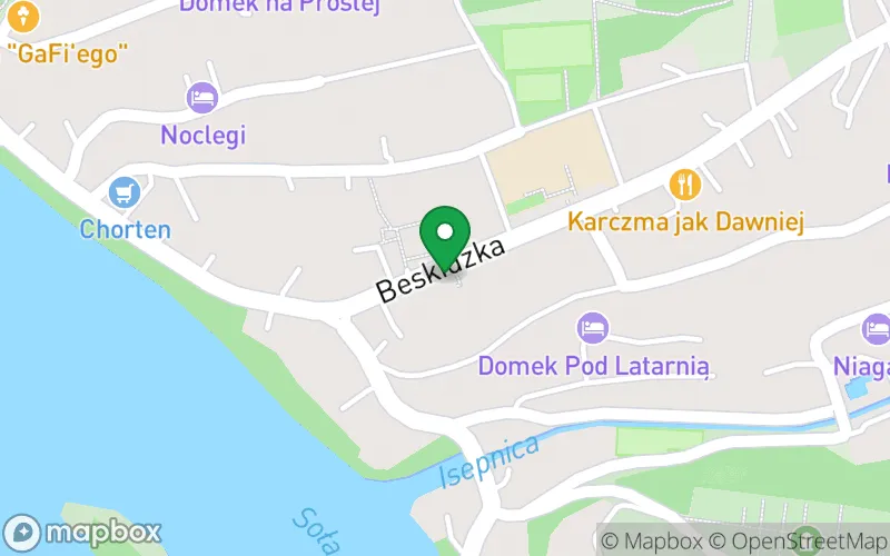 Lokalizacja: Przedszkole w Sadzie Międzybrodzie Żywieckie