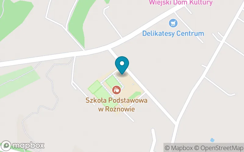 Lokalizacja: Szkoła Podstawowa im. Polski Niepodległej w Rożnowie