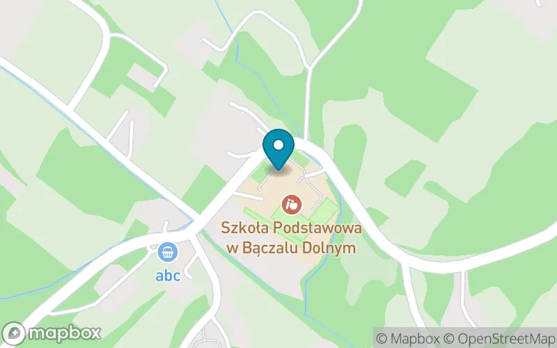 Lokalizacja: Szkoła Podstawowa w Bączalu Dolnym