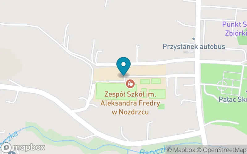 Lokalizacja: Szkoła Podstawowa im. Aleksandra Fredry w Nozdrzcu
