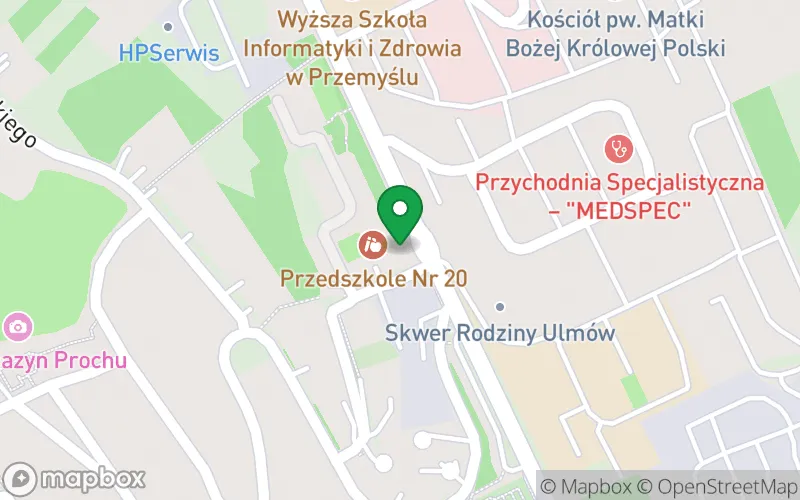 Lokalizacja: Przedszkole nr 20 w Przemyślu