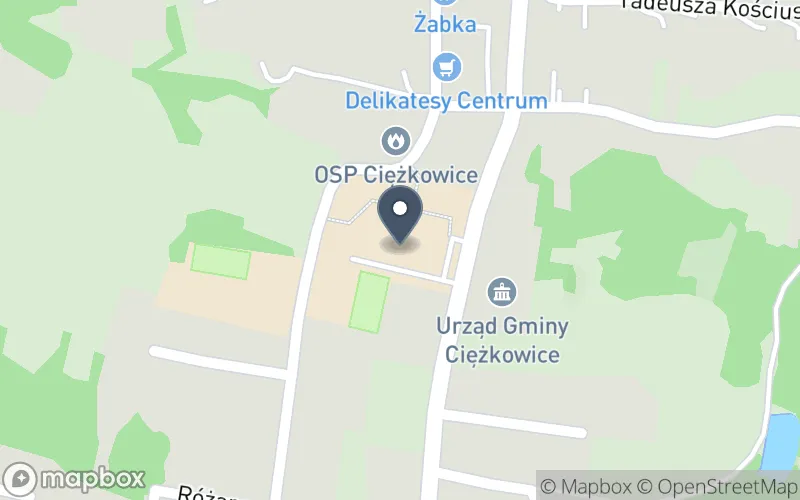 Lokalizacja: Zespół Szkolno-Przedszkolny w Ciężkowicach