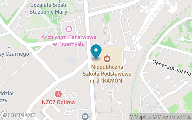 Lokalizacja: Niepubliczna Szkoła Podstawowa nr 2 "Kamon" w Przemyślu