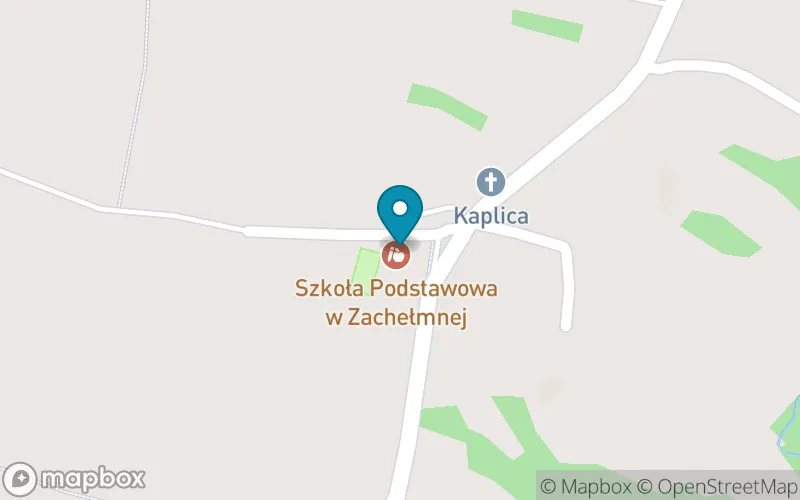 Lokalizacja: Szkoła Podstawowa w Zachełmnej