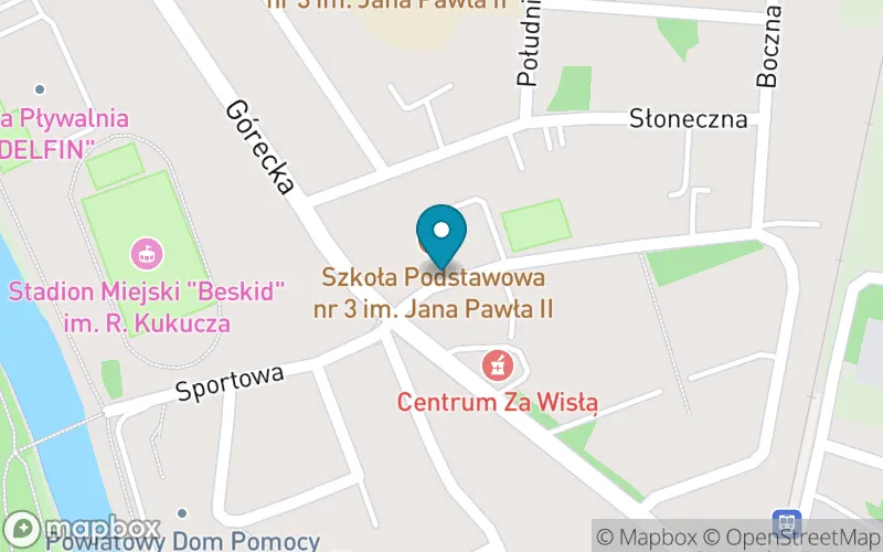 Lokalizacja: Szkoła Podstawowa nr 3 im. Jana Pawła II w Skoczowie