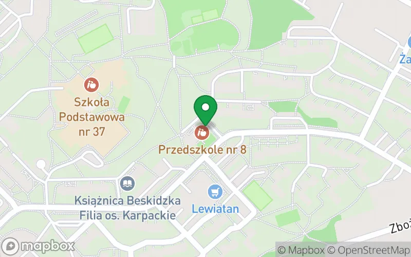Lokalizacja: Przedszkole nr 8 w Bielsku-Białej