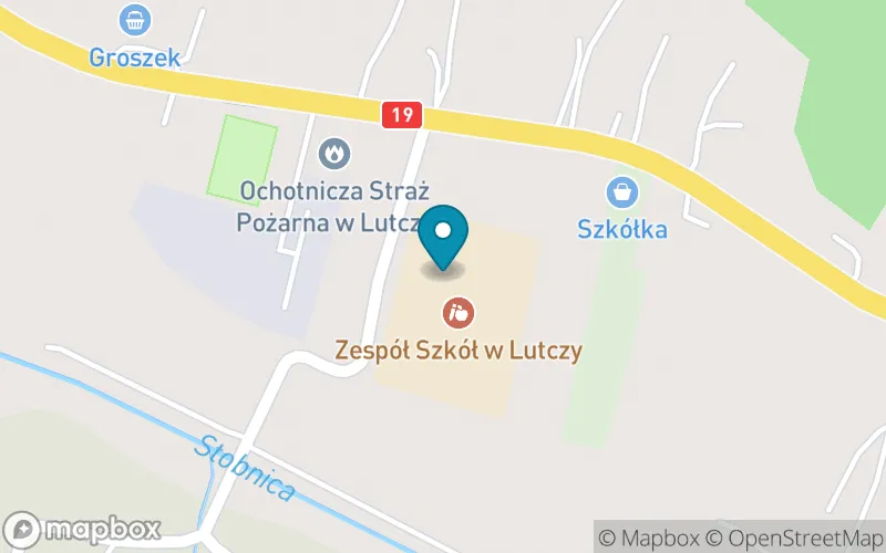 Lokalizacja: Szkoła Podstawowa im. Świętej Rodziny w Lutczy