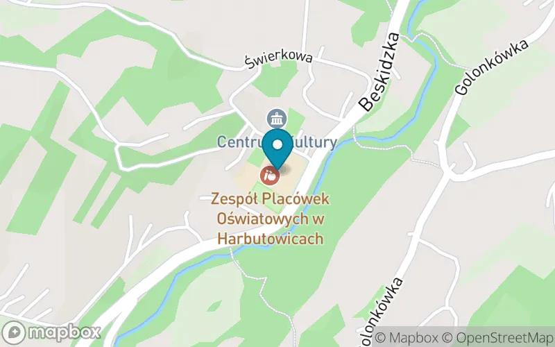 Lokalizacja: Szkoła Podstawowa im. Św. Jana Pawła II w Harbutowicach