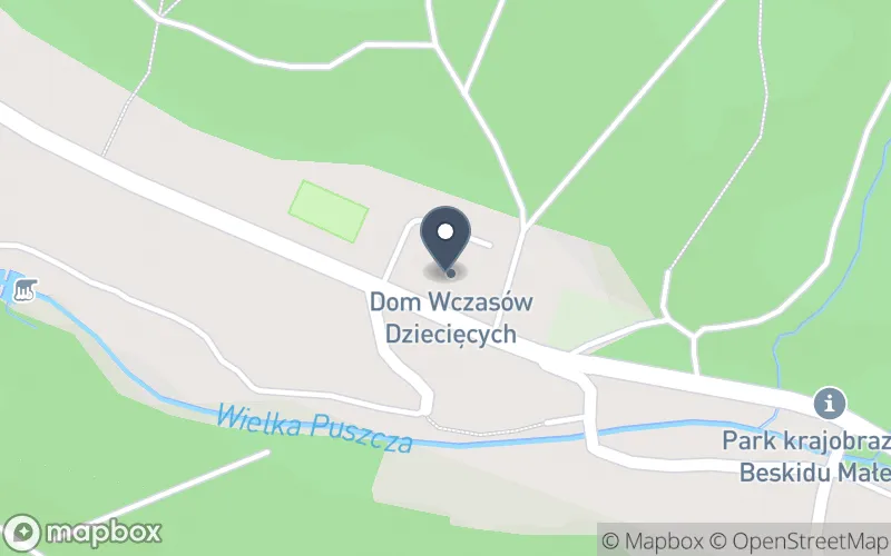 Lokalizacja: Powiatowy Zespół Placówek Oświatowych DWD w Porąbce
