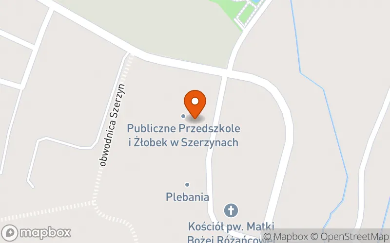 Lokalizacja: Publiczny Żłobek w Szerzynach