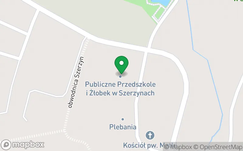 Lokalizacja: Publiczne Przedszkole w Szerzynach