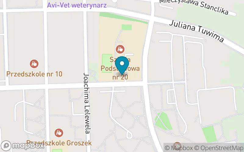 Lokalizacja: Szkoła Podstawowa nr 20 im. Jerzego Kukuczki w Bielsku-Białej