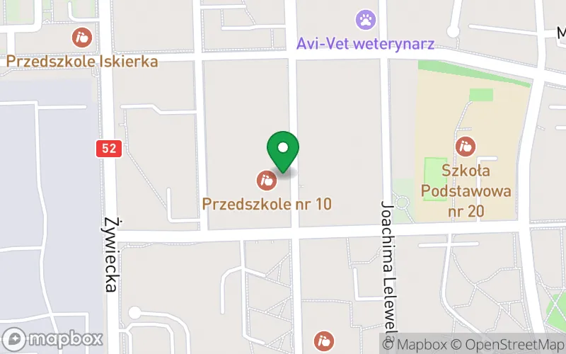 Lokalizacja: Przedszkole nr 10 w Bielsku-Białej