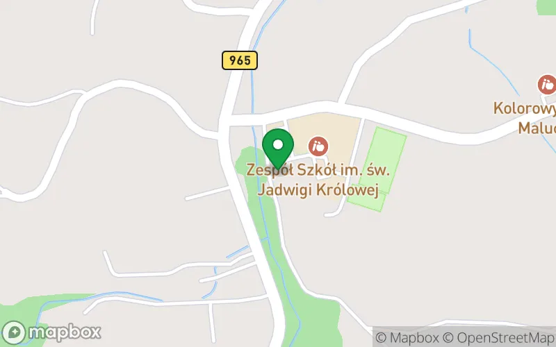 Lokalizacja: Przedszkole Publiczne w Żegocinie