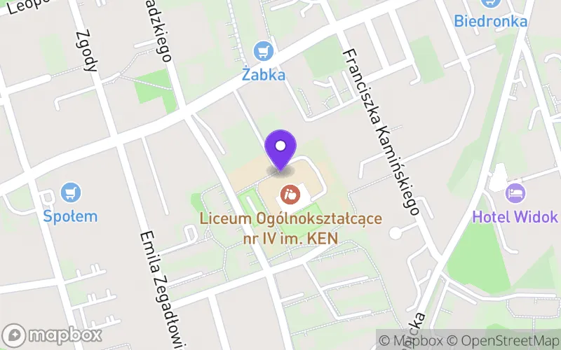 Lokalizacja: IV Liceum Ogólnokształcące im. Komisji Edukacji Narodowej w Bielsku - Białej