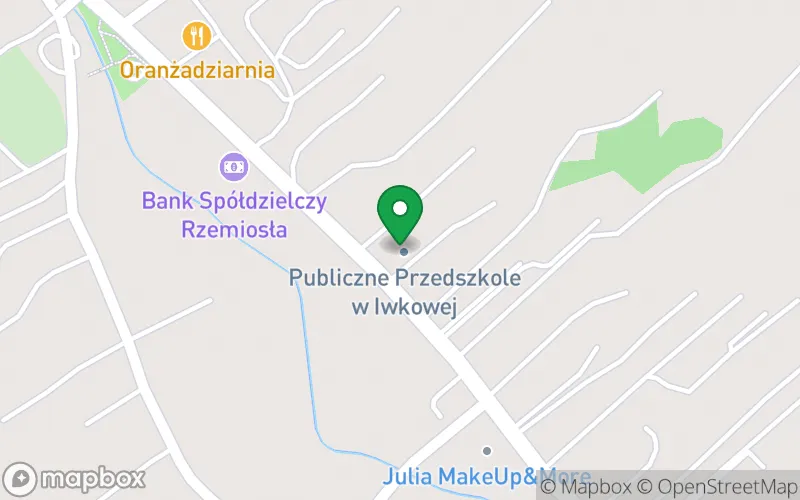 Lokalizacja: Publiczne Przedszkole w Iwkowej