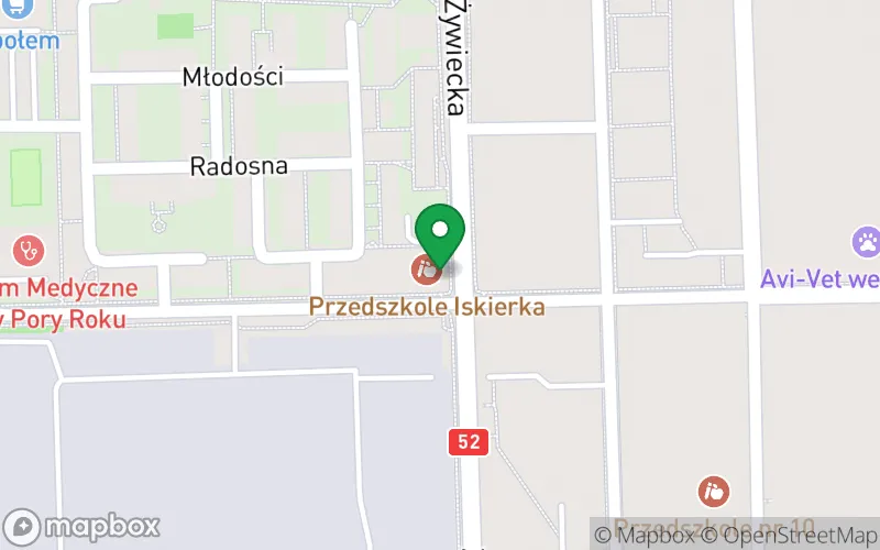Lokalizacja: Niepubliczne Przedszkole "Dębowe Wzgórze"